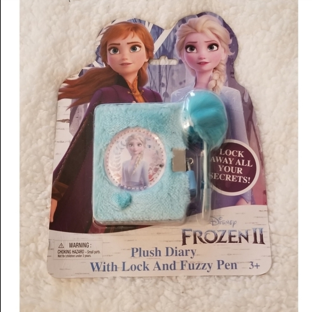 Disney Frozen Plush Diary